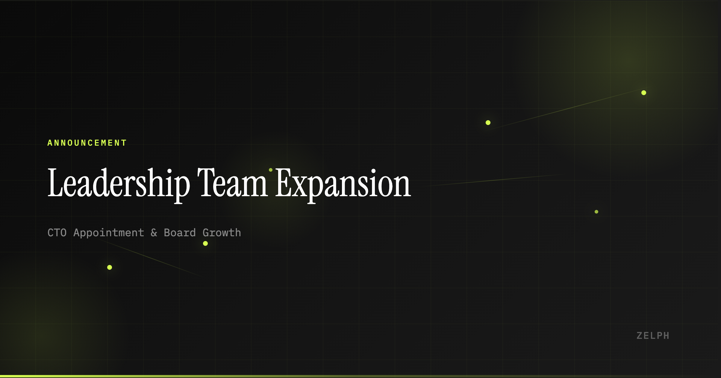 Leadership Team Expansion - CTO Appointment and Board Growth